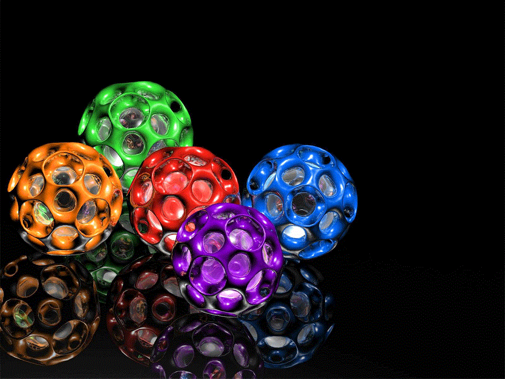 3d Football Black Wallpaper - Creative Colourful Images Hd - HD Wallpaper 