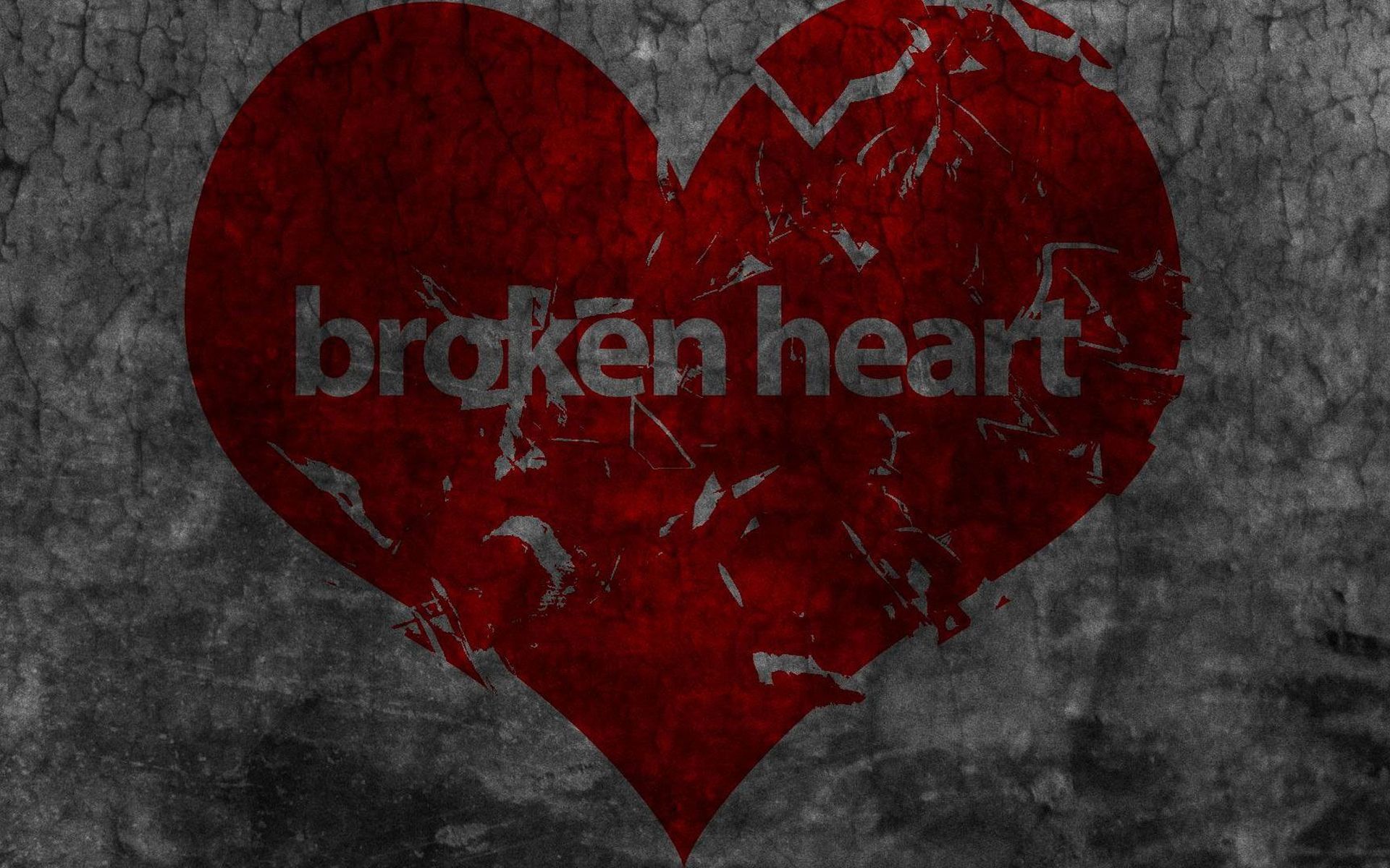 Broken Heart Hd Wallpaper - Broken Heart Pic Download - HD Wallpaper 