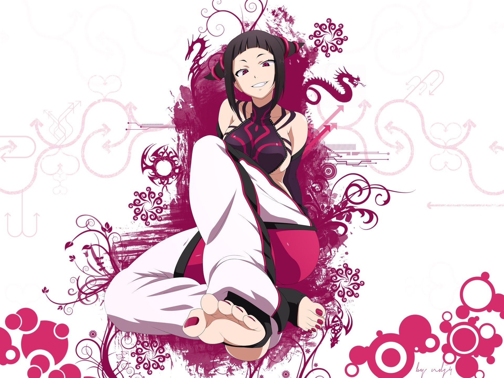 Street Fighter Juri Feet - HD Wallpaper 