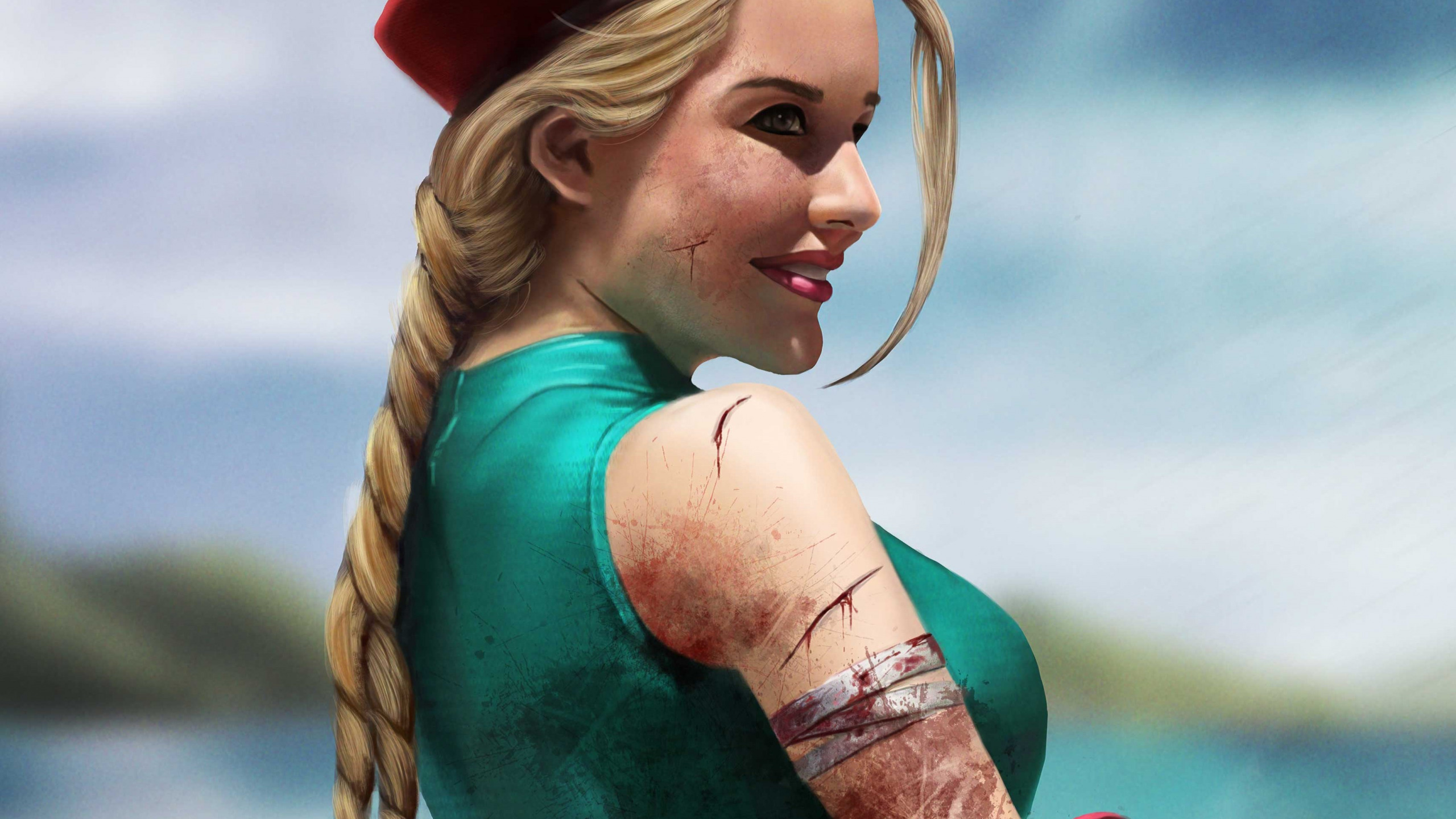 Street Fighter Art Cammy - HD Wallpaper 