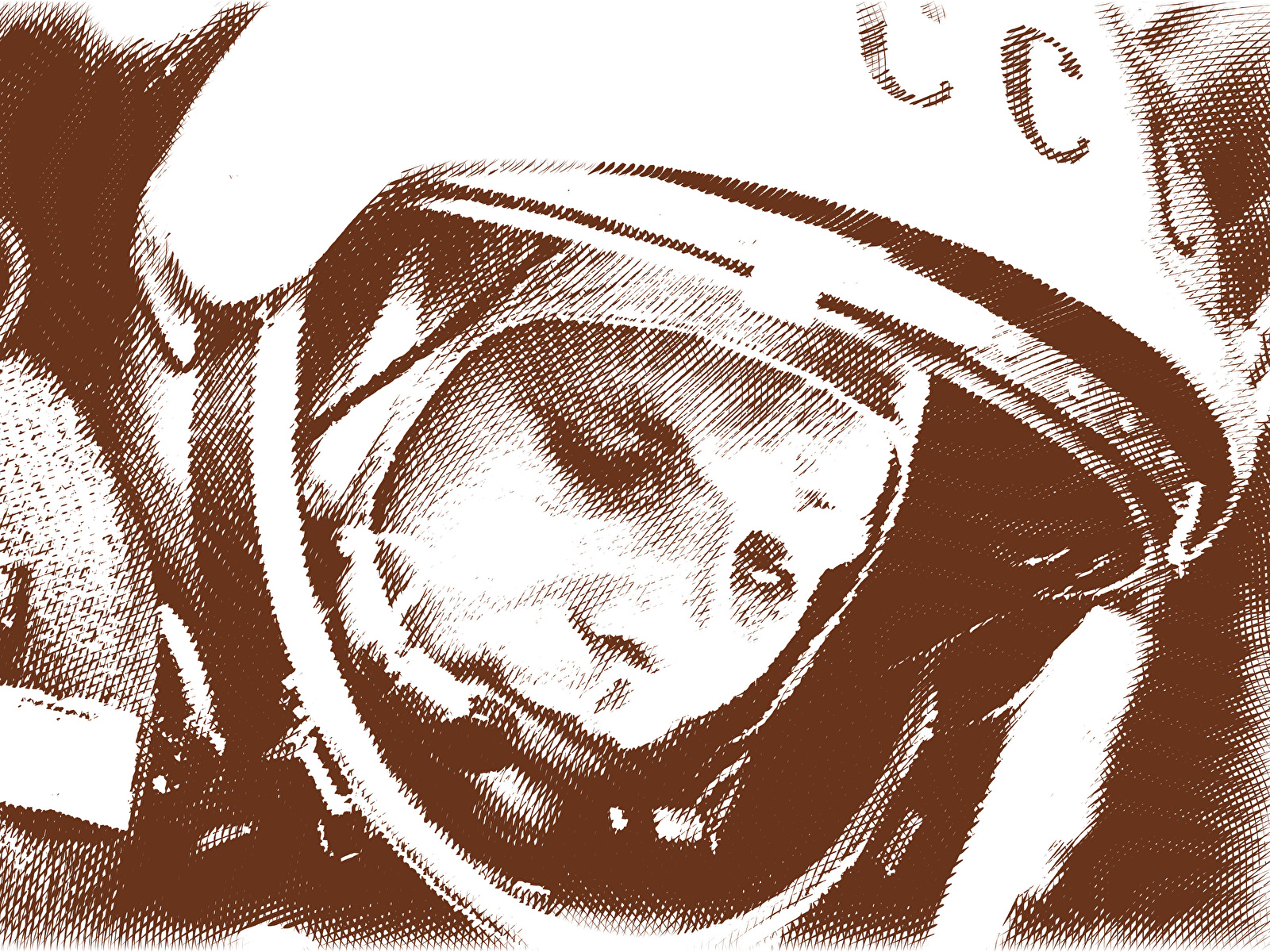 Yuri Gagarin - HD Wallpaper 