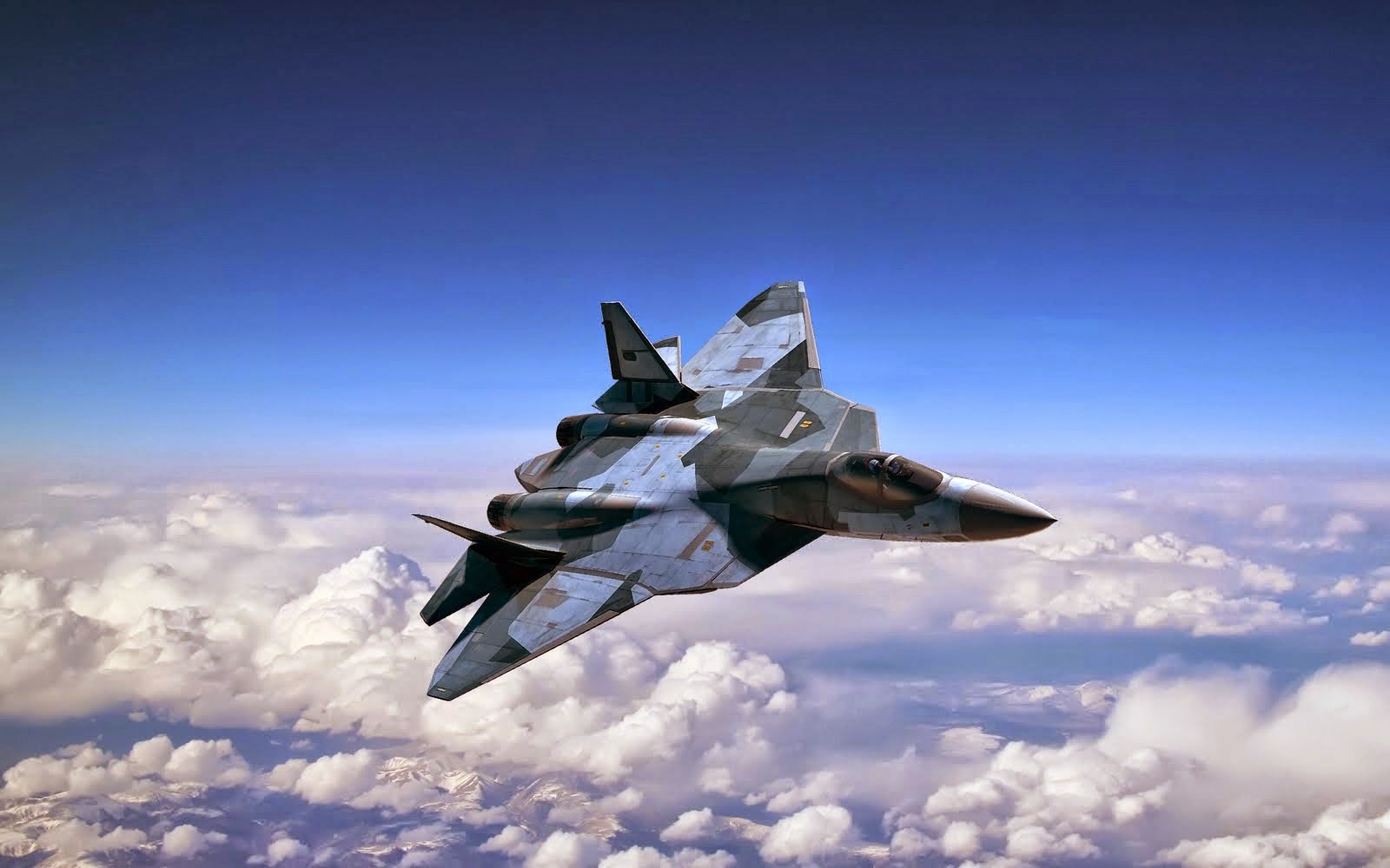 Sukhoi Pak Fa T 50 Wallpaper 4k - HD Wallpaper 