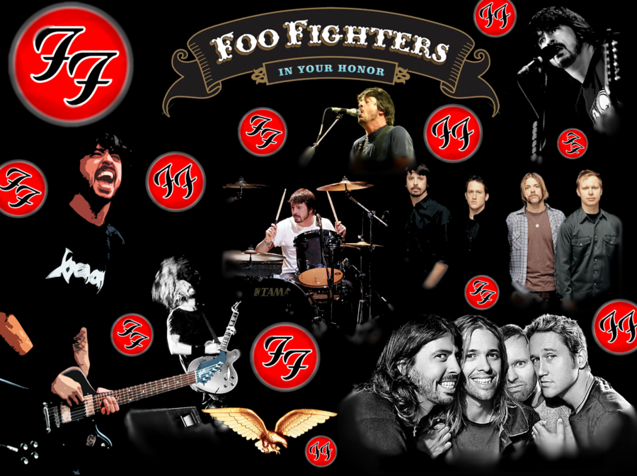 Foo Fighters Wallpaper Collages - HD Wallpaper 