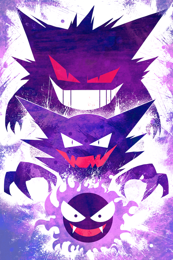 Gengar Haunter Gastly - HD Wallpaper 