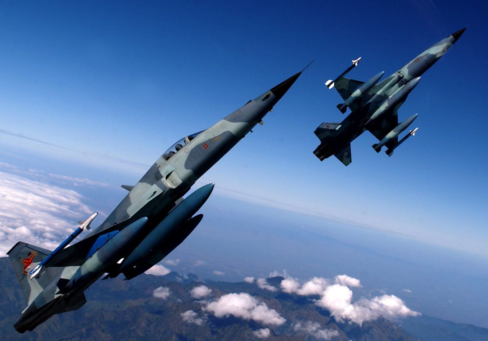 Indonesian Air Force F 5 - HD Wallpaper 