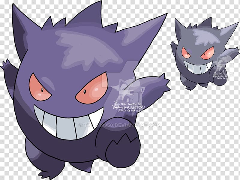 Cat Gengar Drawing Haunter Pokémon, Cat Transparent - Logo Famous Stars And Straps - HD Wallpaper 