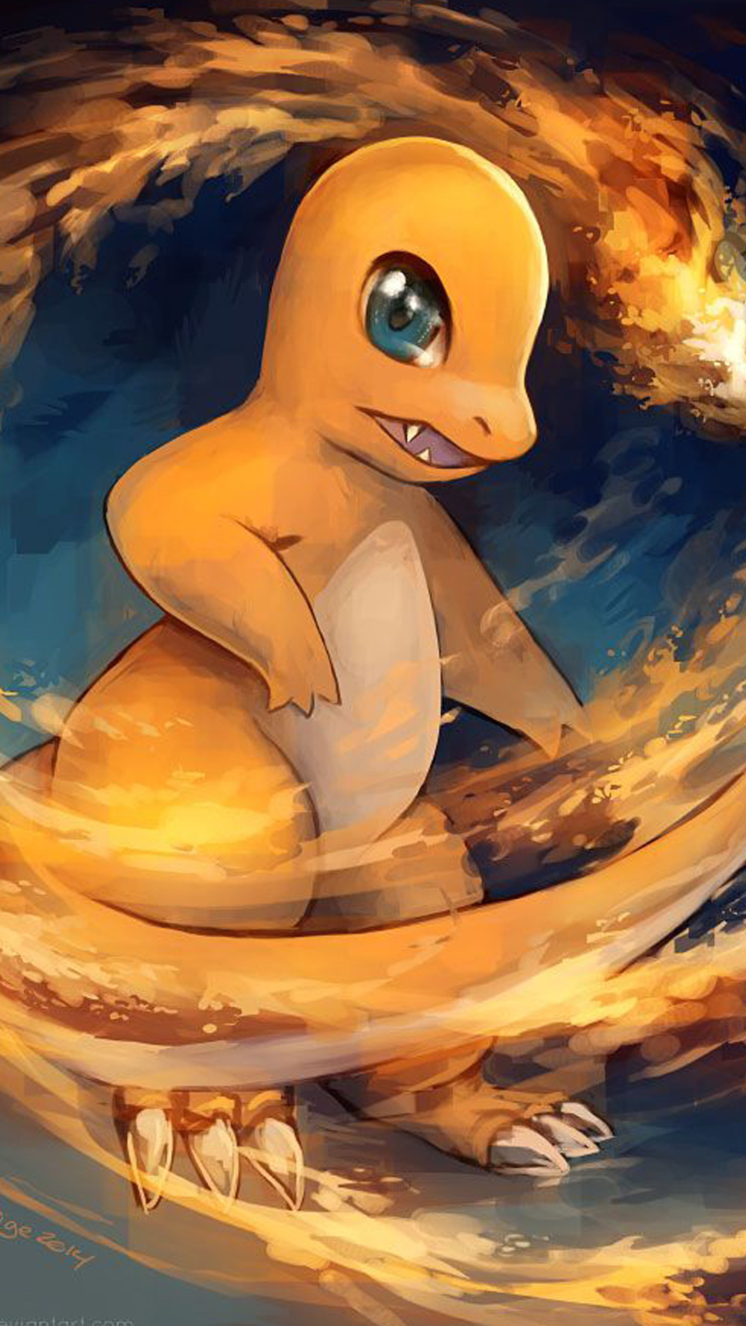 Charmander Pokemon Go Iphone Whatsapp Charmander Pokemon - Pokemon Wallpaper Iphone Charmander - HD Wallpaper 