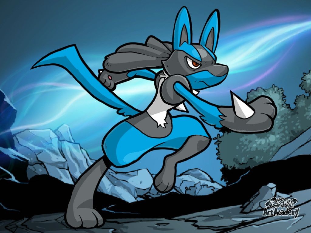Gardevoir Papercraft Pokemon Art Academy Pocket Monsters - Mega Lucario Profile - HD Wallpaper 