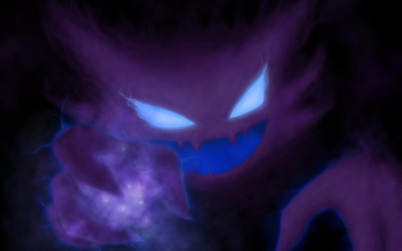 Haunter Pokemon - HD Wallpaper 