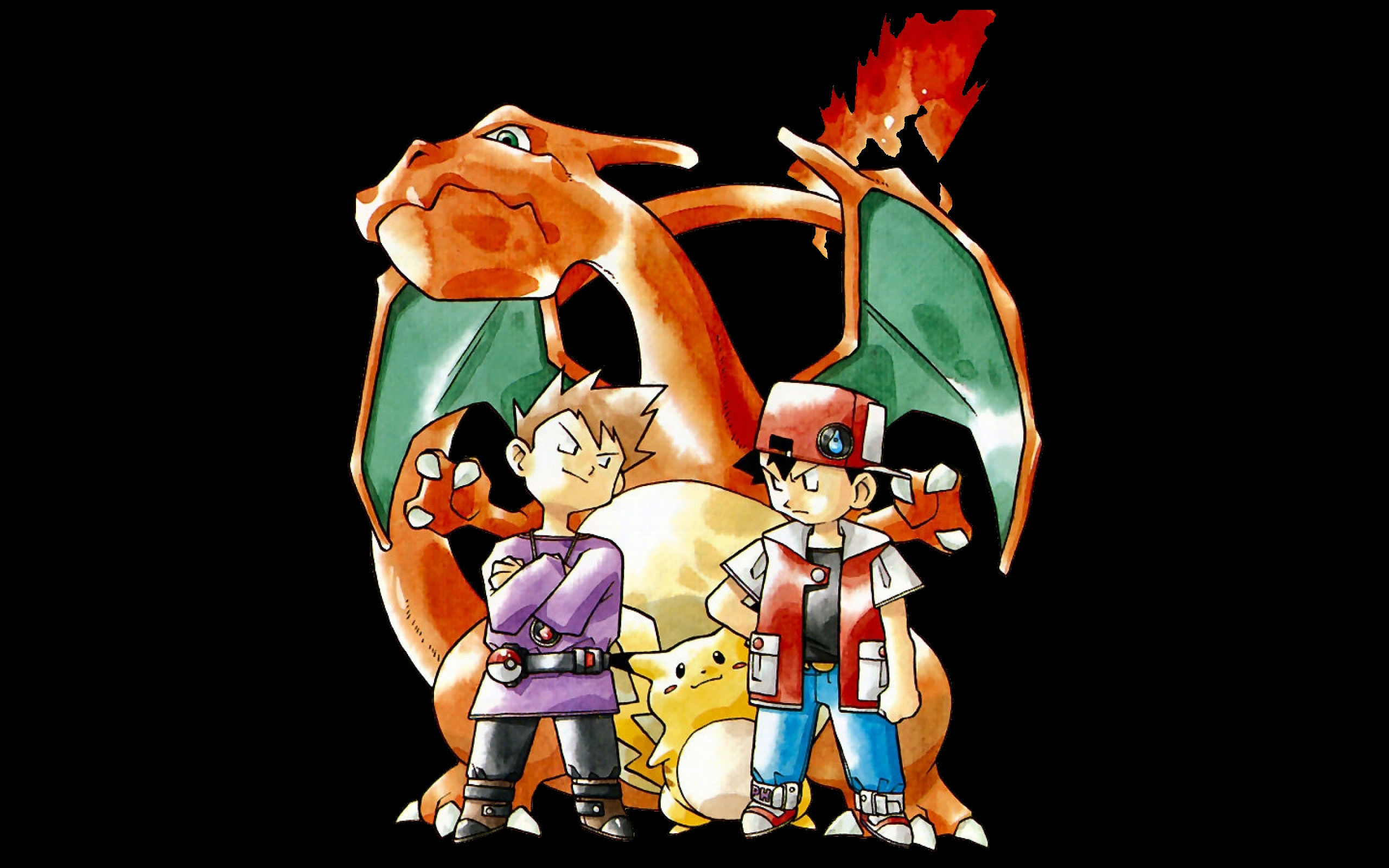 Ken Sugimori Pokemon Green - HD Wallpaper 