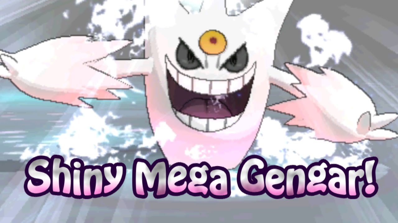 Shiny Mega Gengar - HD Wallpaper 