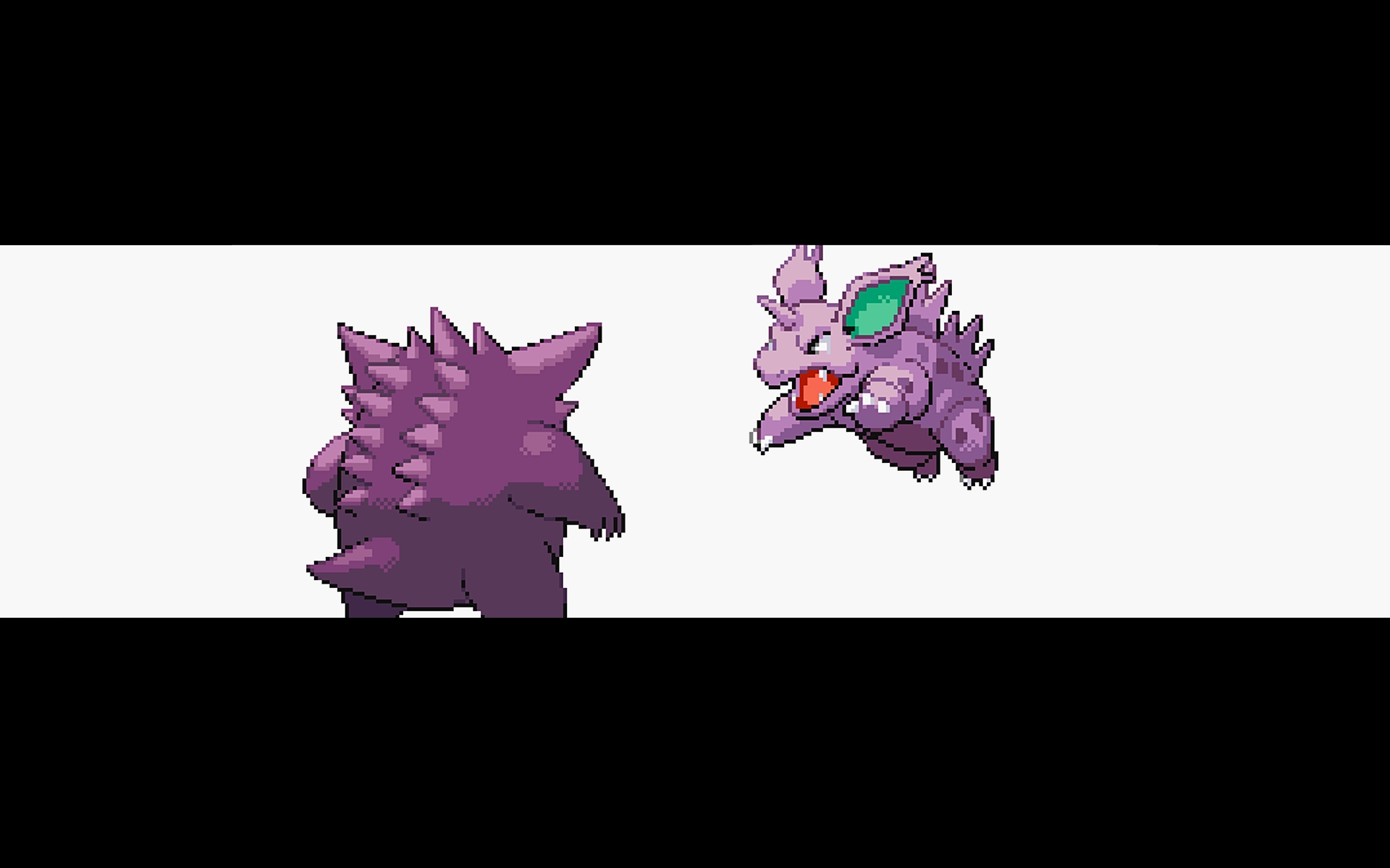 Nidorino Vs Gengar - HD Wallpaper 