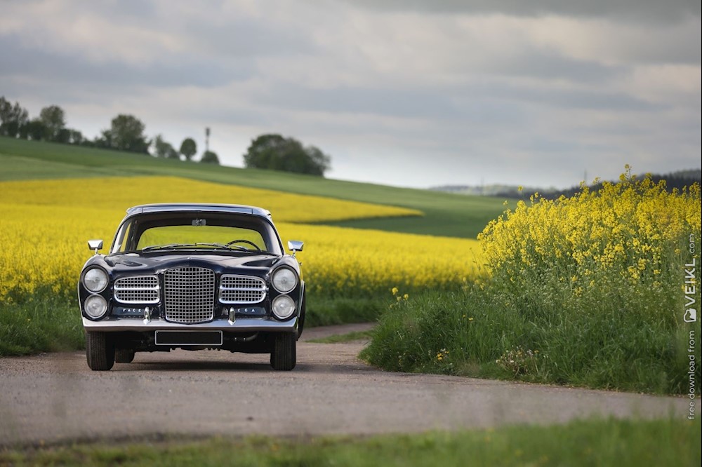 Facel Vega Excellence Wallpaper 1958 - Antique Car - HD Wallpaper 