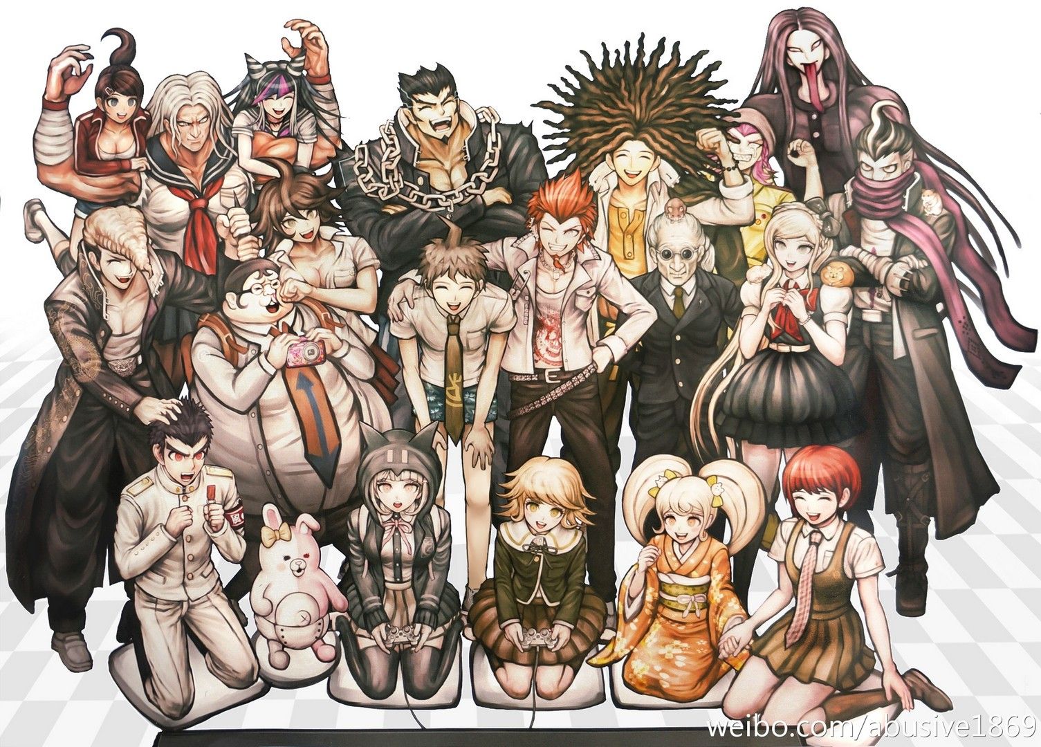 Danganronpa 1 2 Reload Official Art - HD Wallpaper 