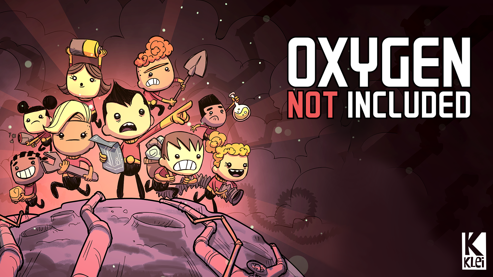 Oxygen not included klei 1920x1080 wallpaper teahub io