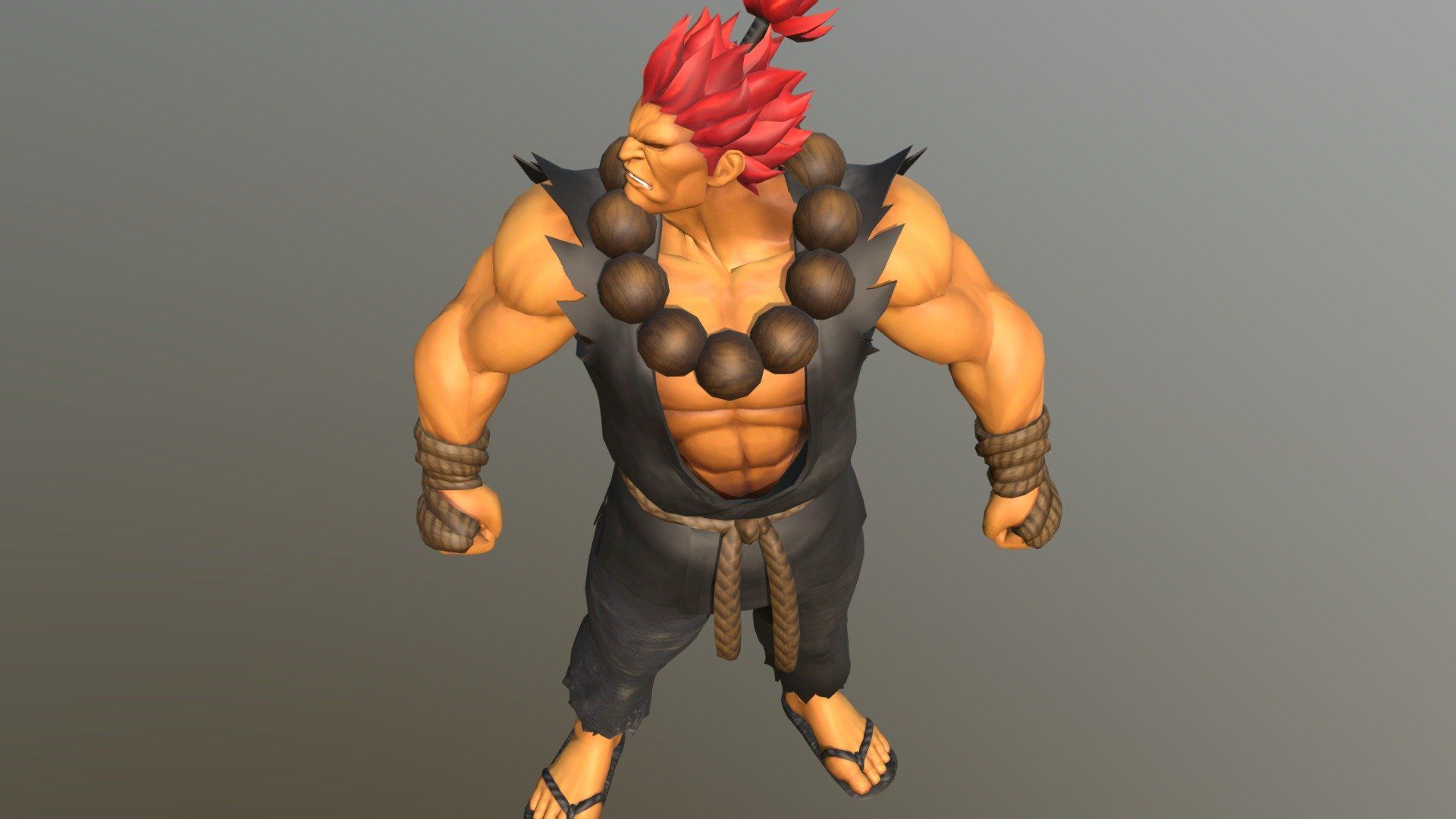 Akuma Pc Wallpaper Hd - Akuma 3d Model - HD Wallpaper 