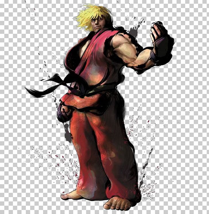 Street Fighter Iv Ken Masters Ryu Vega Akuma Png, Clipart, - Super Ken Street Fighter 4 - HD Wallpaper 
