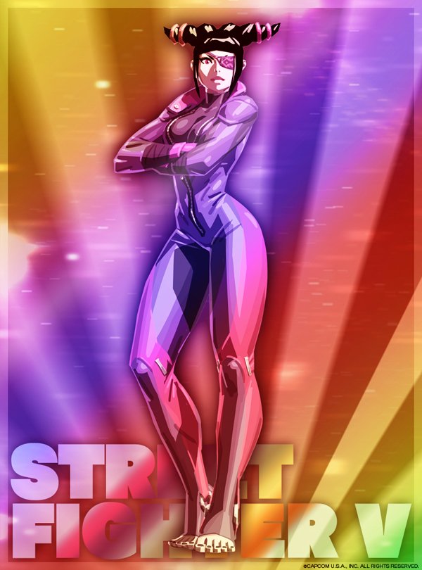 Juri Han Sfv Final Concept Art - Juri Han Sfv Art - HD Wallpaper 