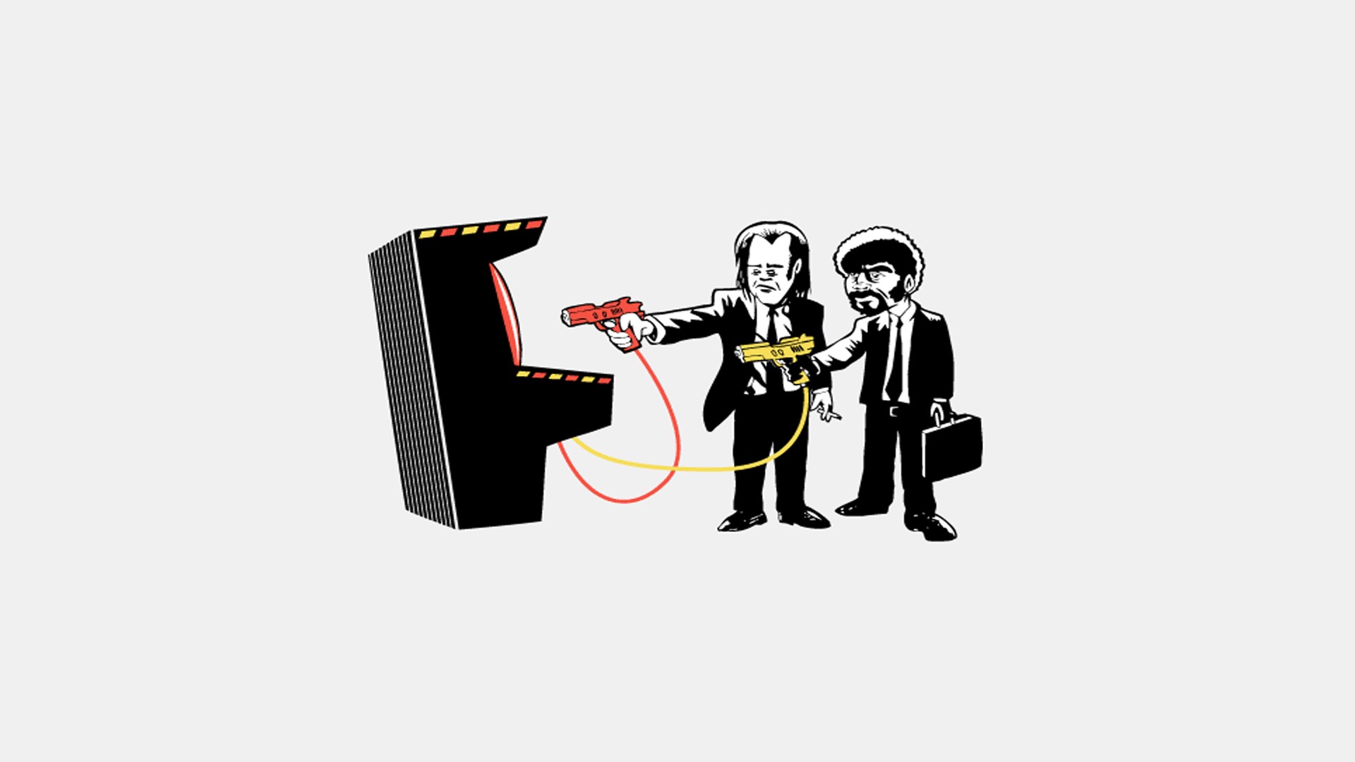 Wallpaper - Pulp Fiction Wallpaper Funny - HD Wallpaper 