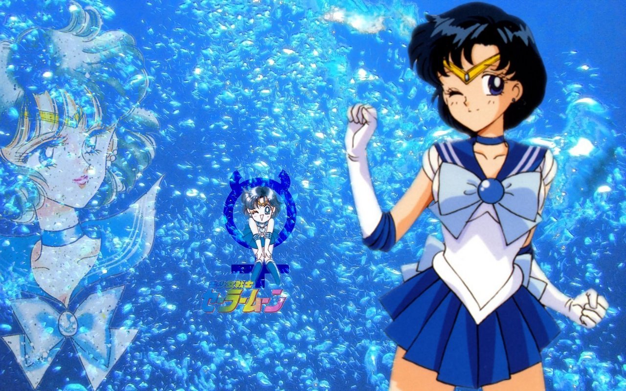 Sailor Mercury - Sailor Mercury Wallpaper Hd - HD Wallpaper 