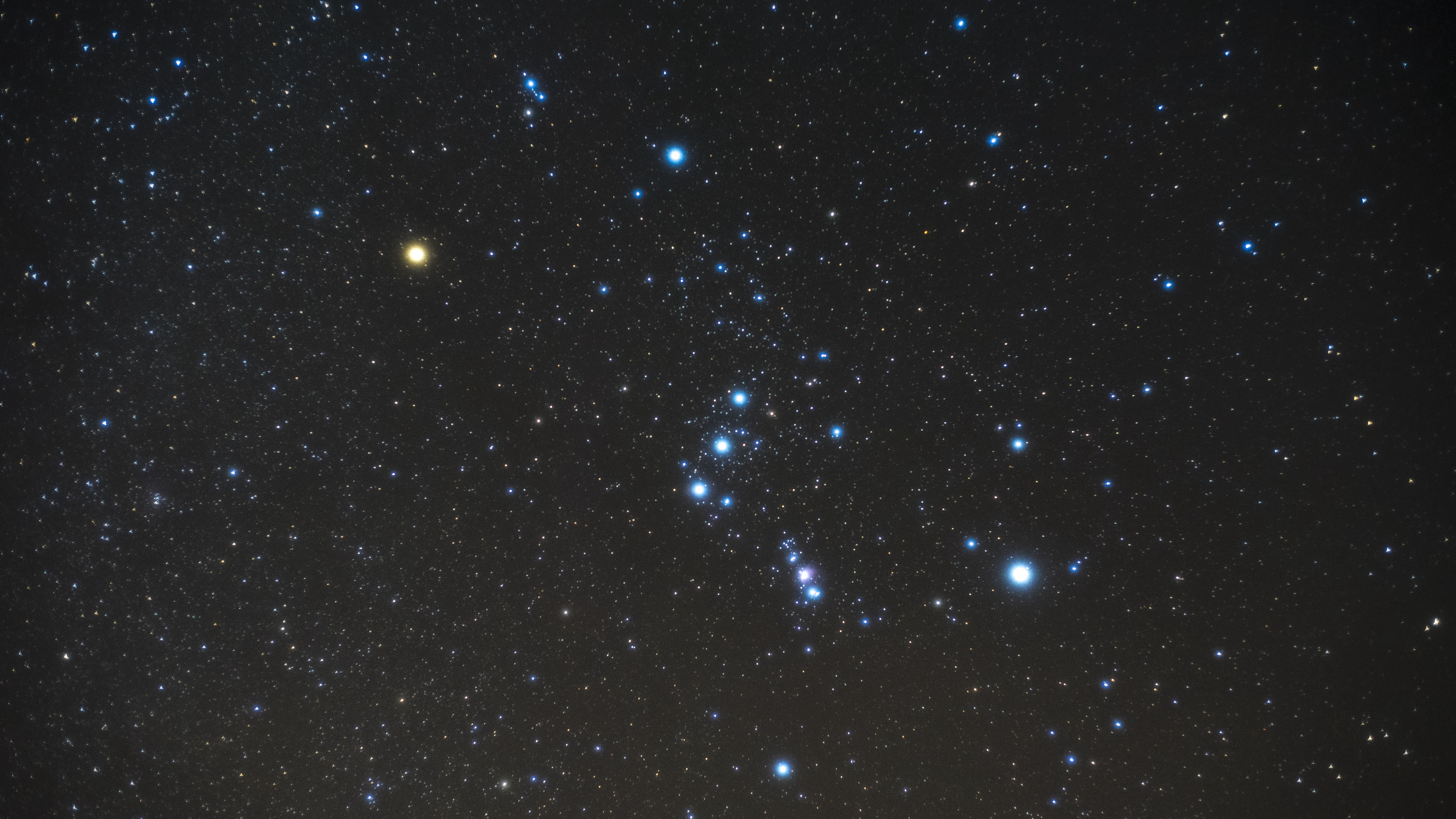 Wallpaper Starry Sky, Orion, Constellation, Stars, - Orion Stars - HD Wallpaper 