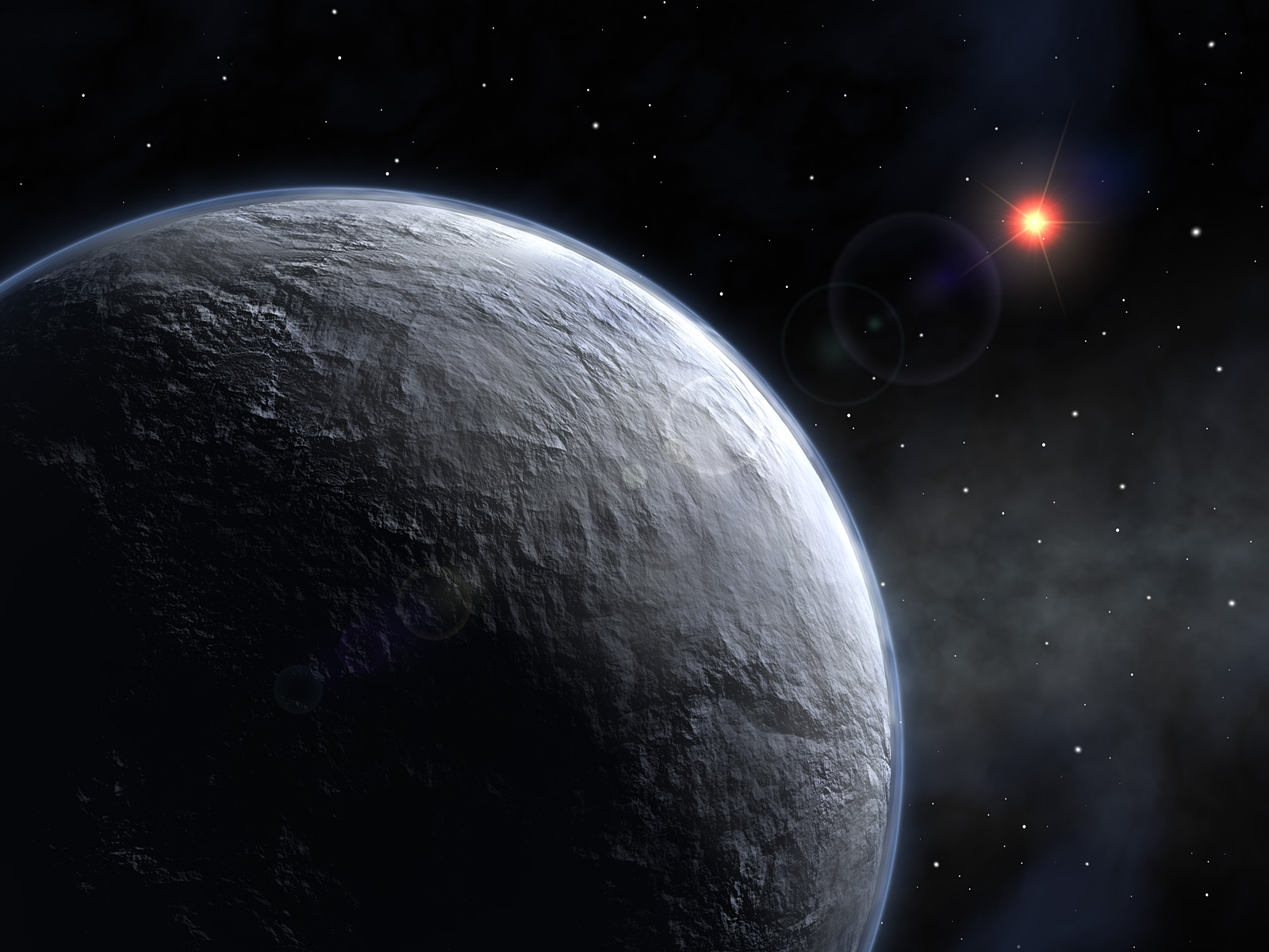 Exoplanet Artist Impression - HD Wallpaper 