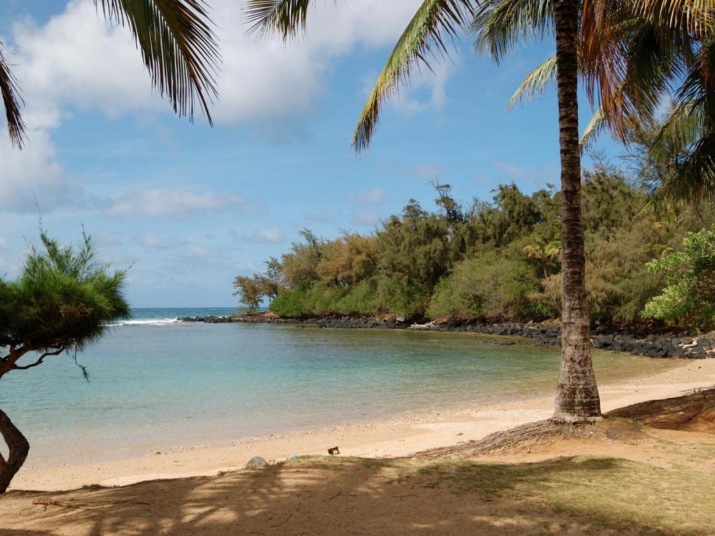 Anahola Beach, Kauai Wallpaper - Beach Ridge - HD Wallpaper 
