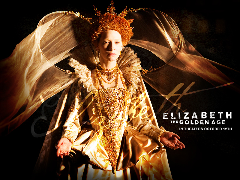 Cate Blanchett In Elizabeth - Golden Age Elizabeth Fashion - HD Wallpaper 