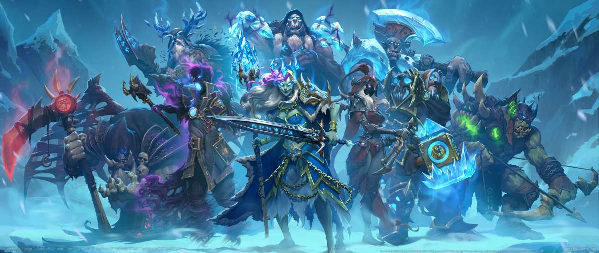 Garrosh Knights Of The Frozen Throne - HD Wallpaper 