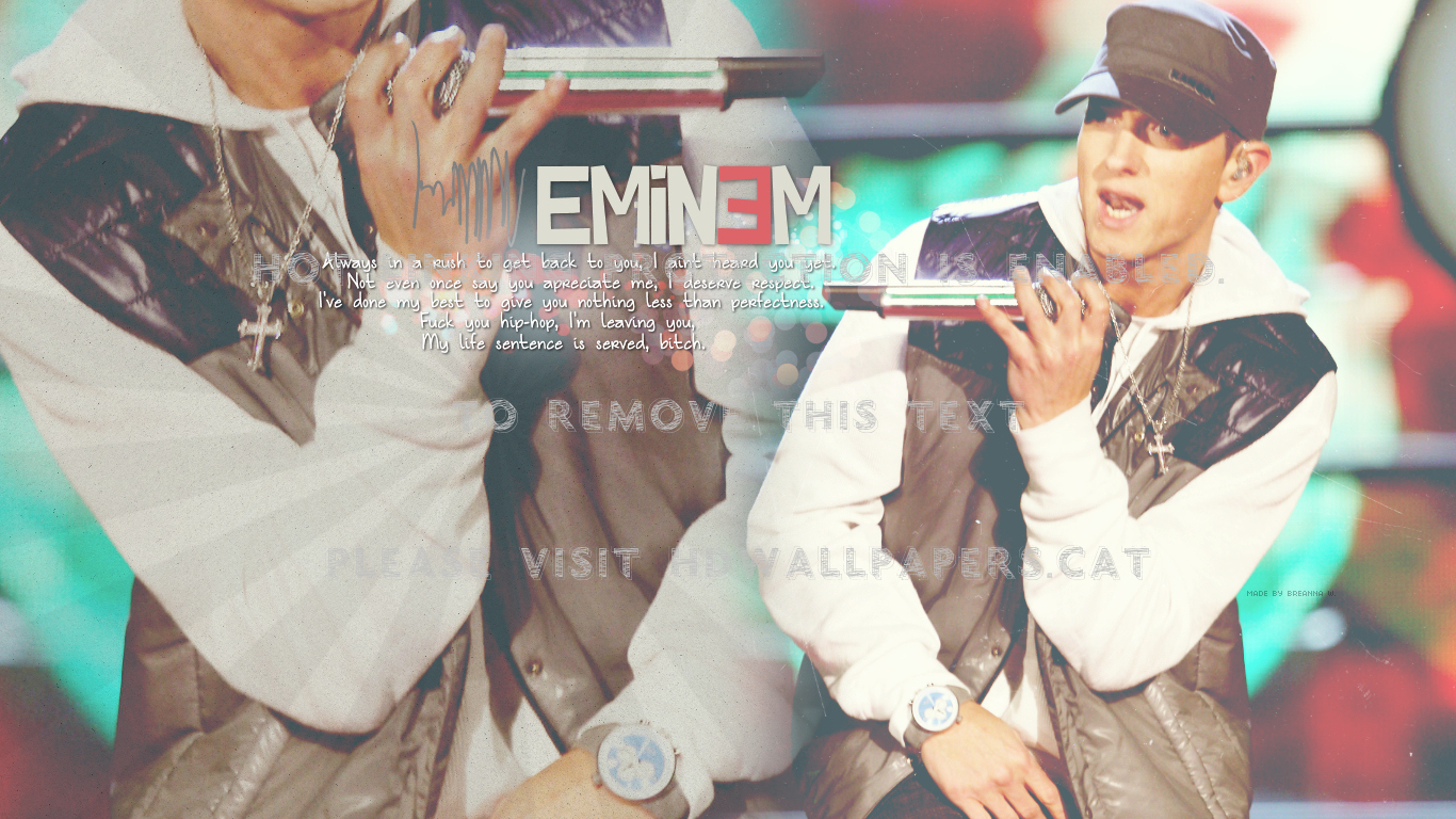Eminem Custom Rappers Slim Shady Lyrics D12 - Kangol Army Hat - HD Wallpaper 