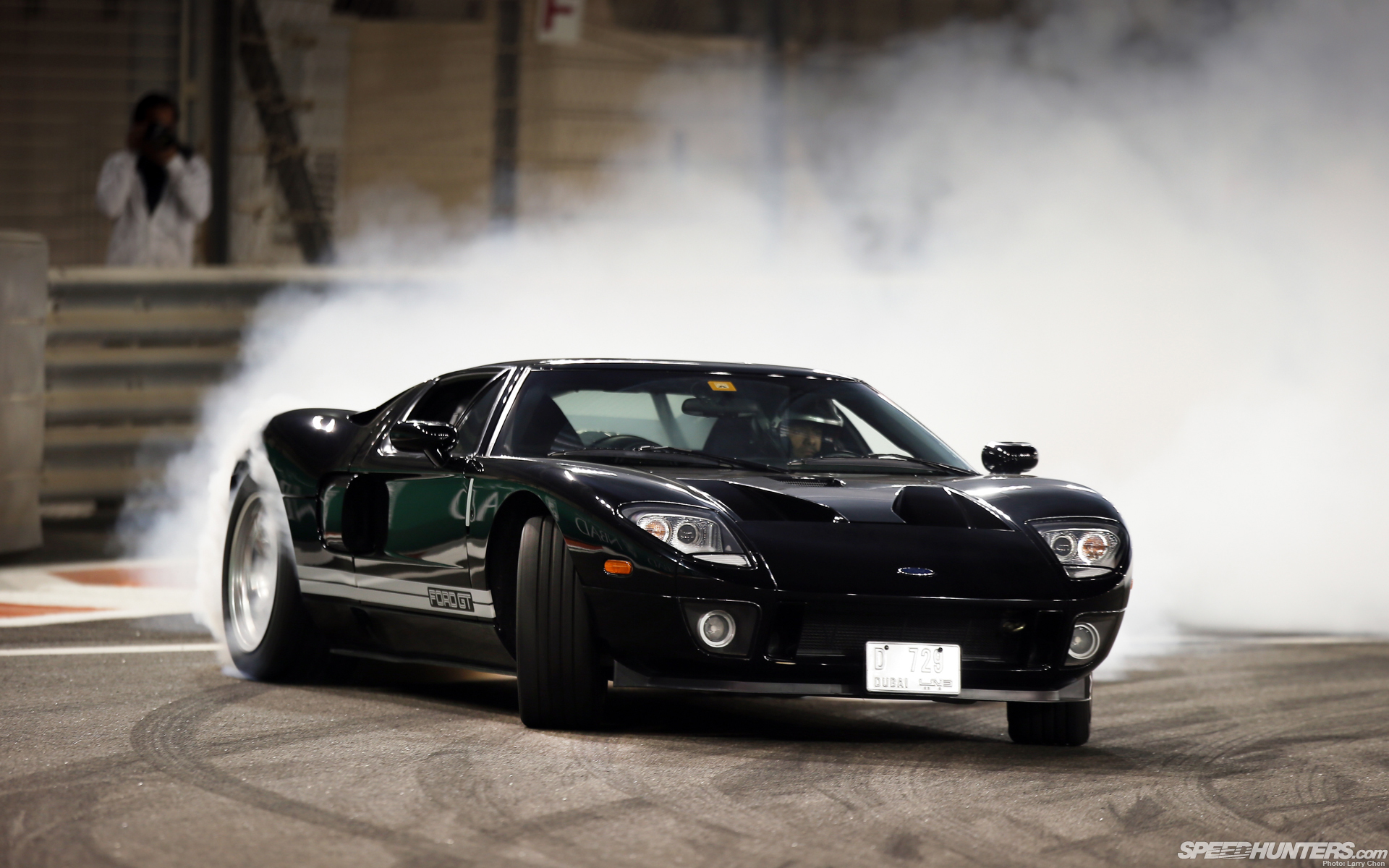 Wallpaper Of Ford-gt, Vehicles, Car, Black, Drift Background - HD Wallpaper 