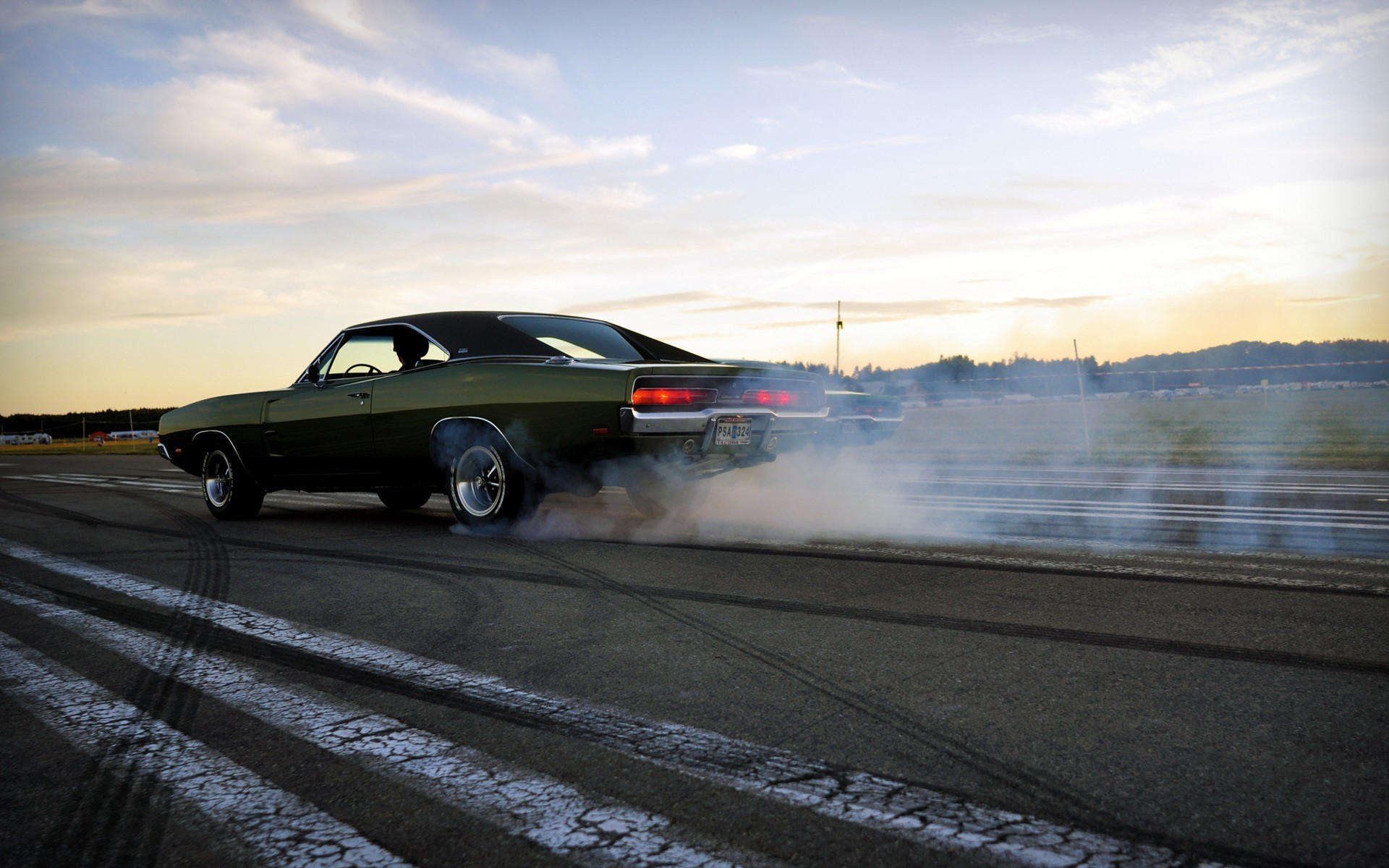 1970 Dodge Charger Drift - HD Wallpaper 