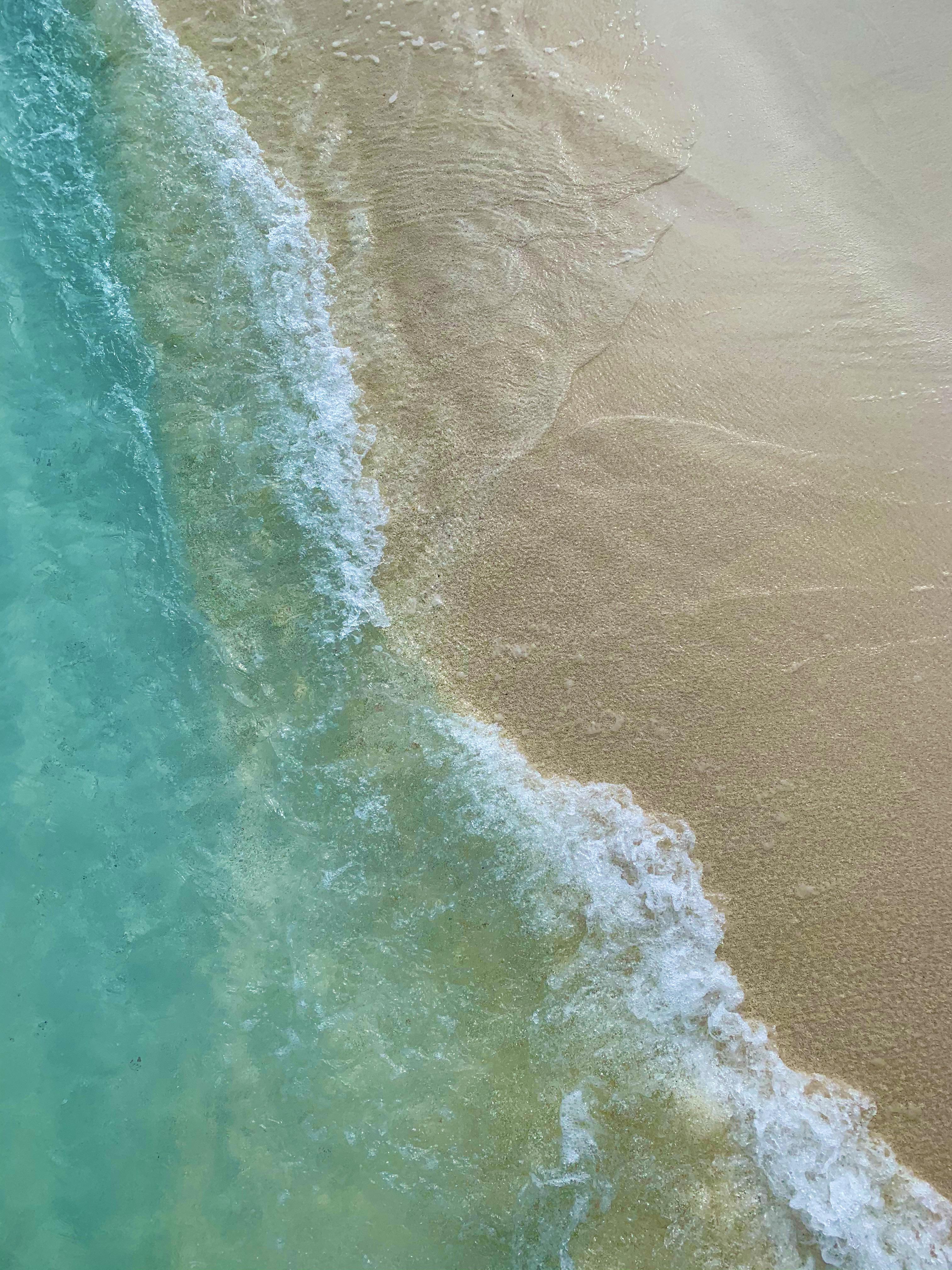 Azure Waves - HD Wallpaper 