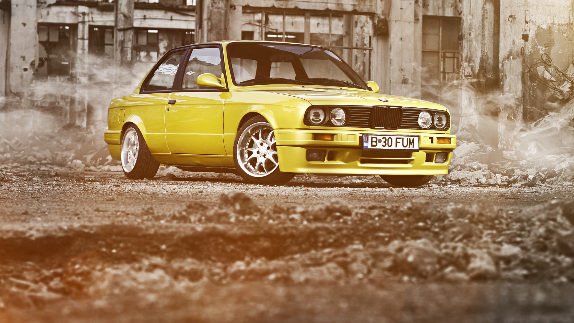 Drift, Smoke, Car, Clouds, Race Tracks, Bmw E Wallpapers - Bmw E30 Hd - HD Wallpaper 