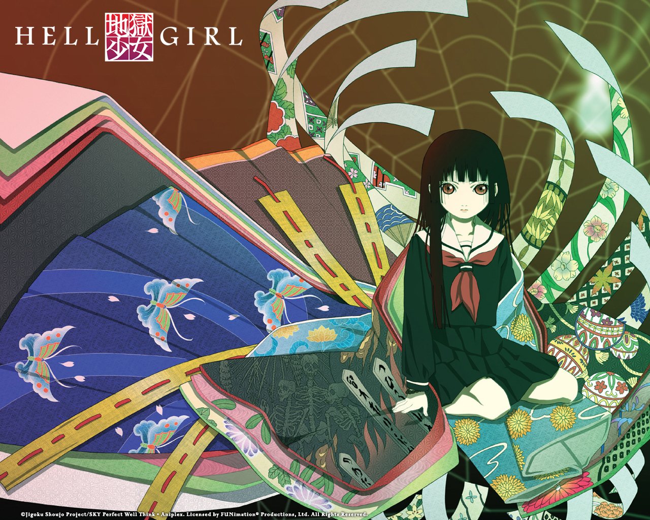 Jigoku Shoujo - HD Wallpaper 