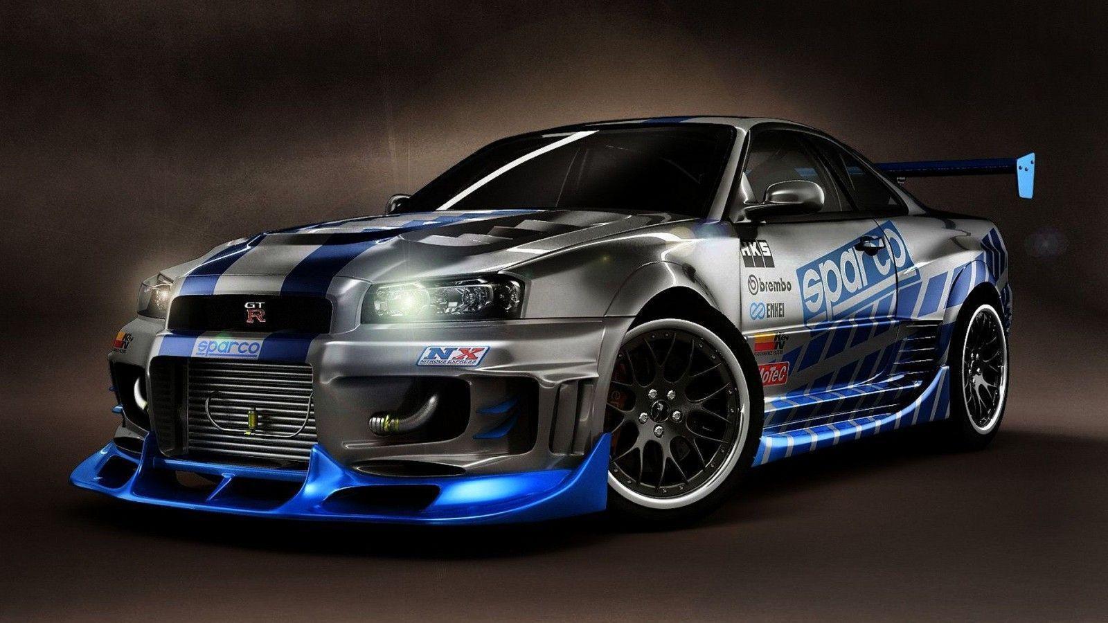 Nissan Skyline Gtr R34 Paul Walker - HD Wallpaper 