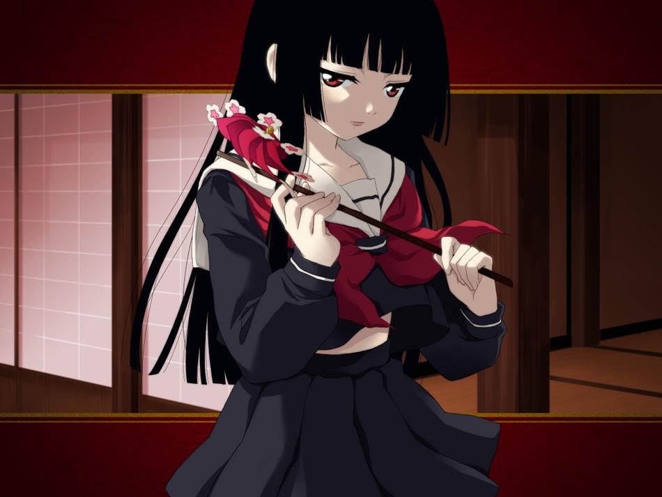 Hell Girl, Jigoku Shoujo, And Enma Ai Image - Enma Ai Cosplay - HD Wallpaper 