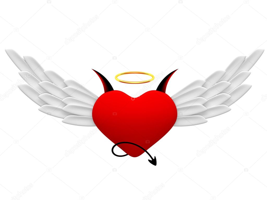 Demon Hearts - HD Wallpaper 