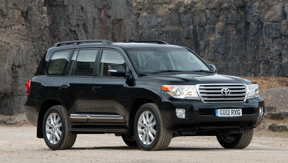 Black, Wallpapers, Tlc 200, Auto, Toyota, Toyota, Land, - Toyota Land Cruiser 15 Plate - HD Wallpaper 