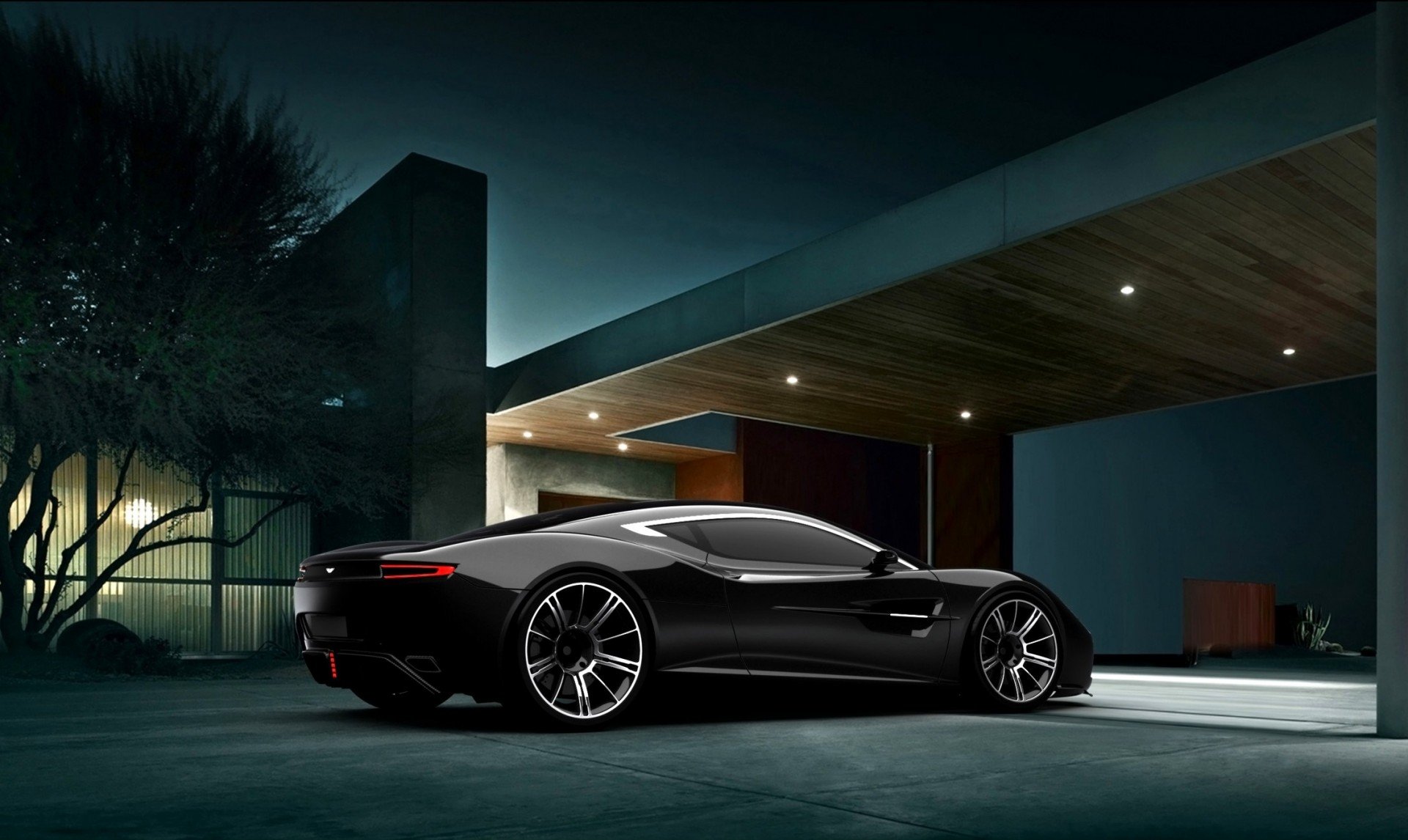 Life Vehicles Night Car House Resources Light Luxury - Will Be Rich Quotes - HD Wallpaper 