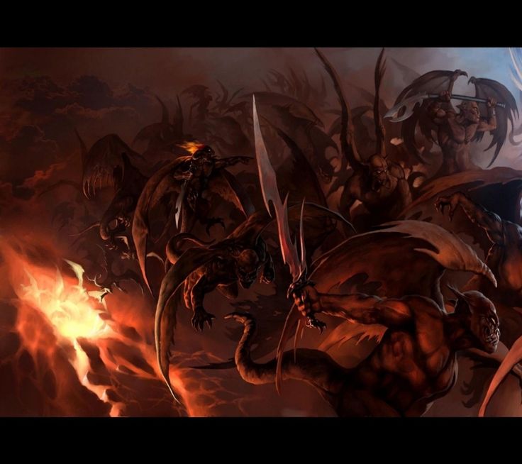 Battle Heaven And Hell - HD Wallpaper 