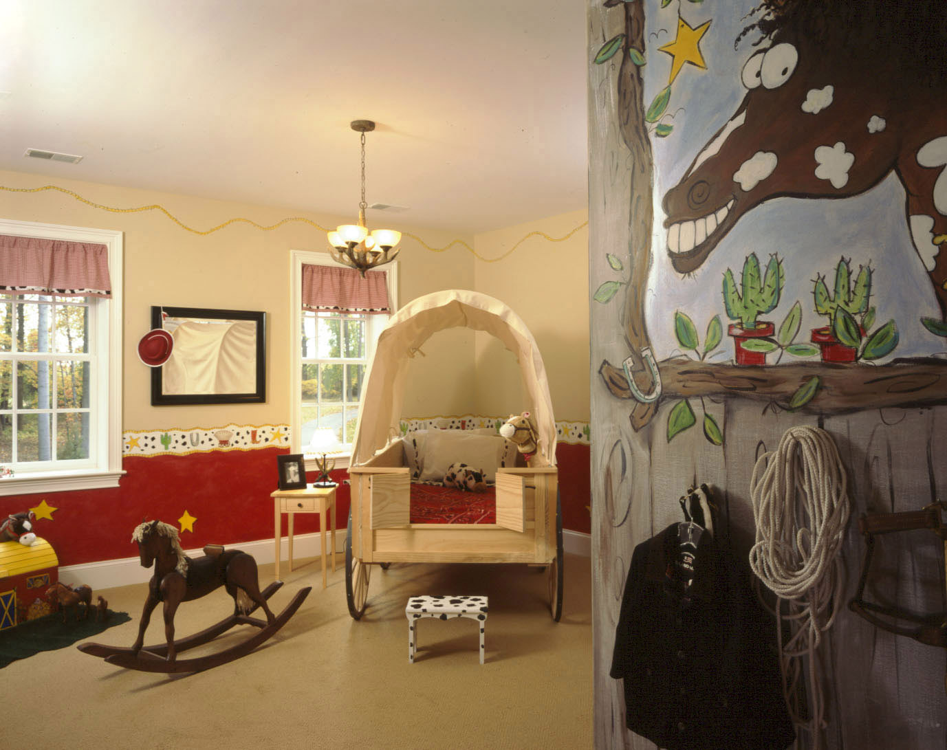 Barn Furniture Blog » Themed Bedroom - Western Kid Room Ideas - HD Wallpaper 