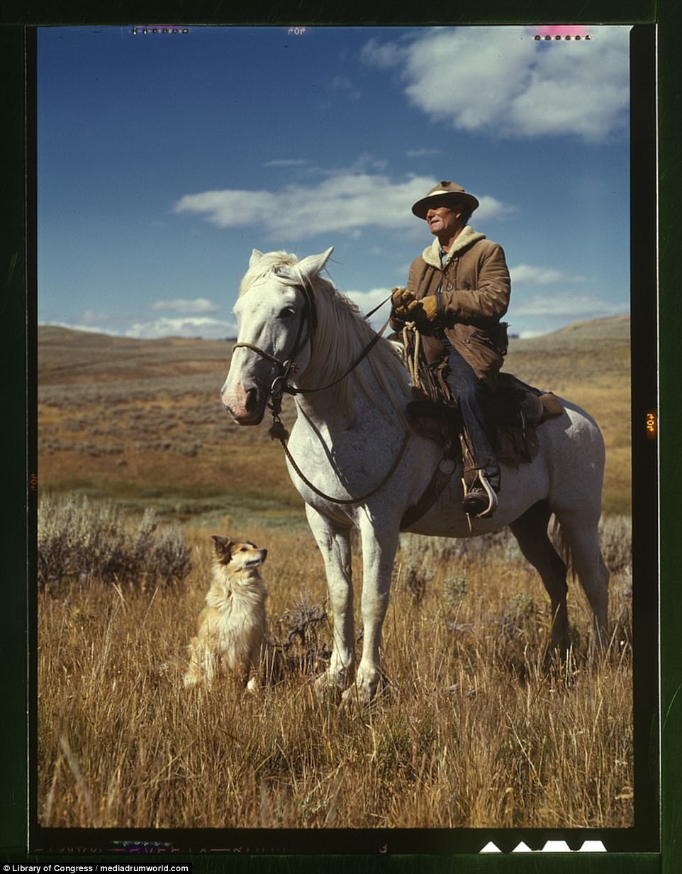 Wallpaper Borders Cowboys On Horseback Horses Old West - Old West In Color - HD Wallpaper 