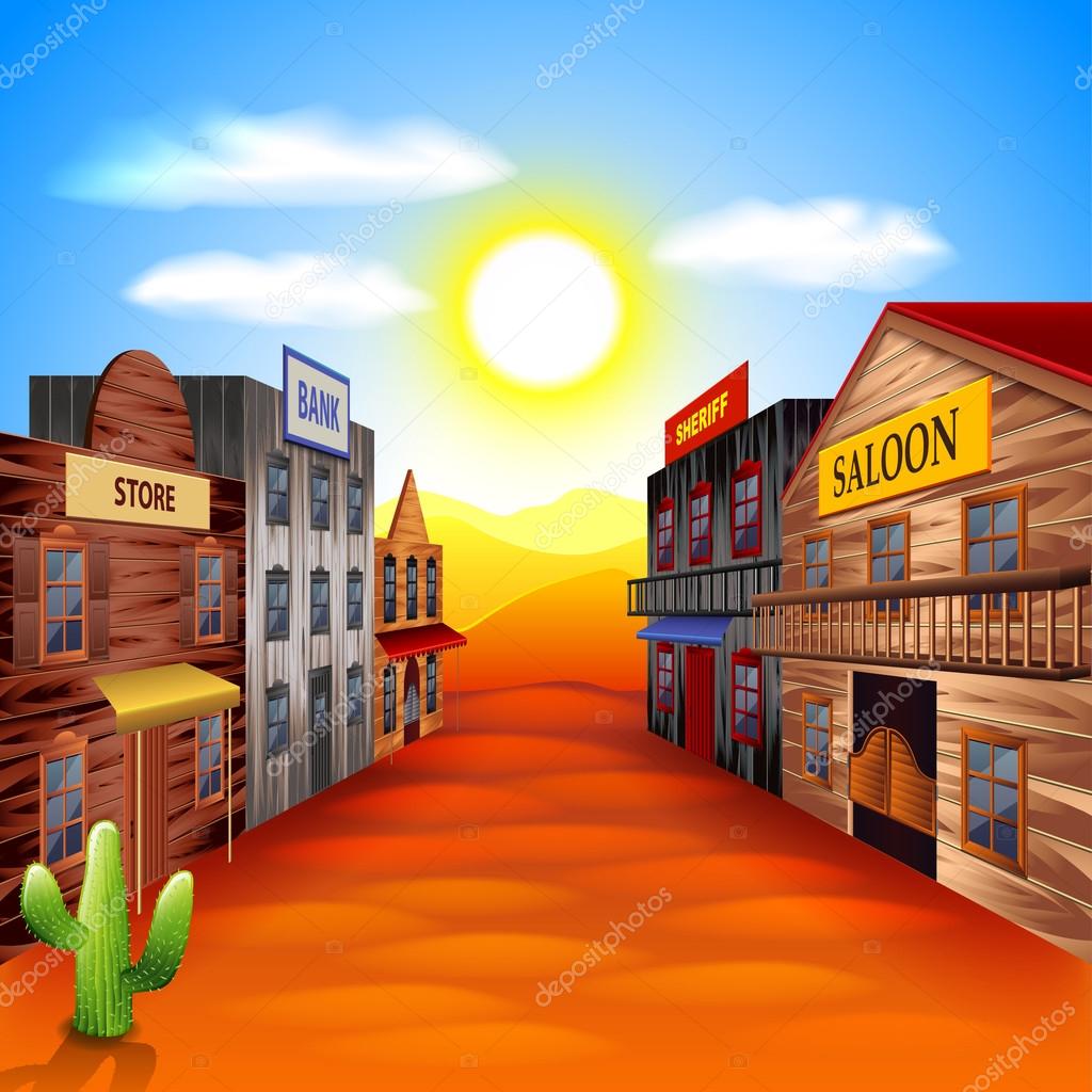 Wild West Background Free - HD Wallpaper 