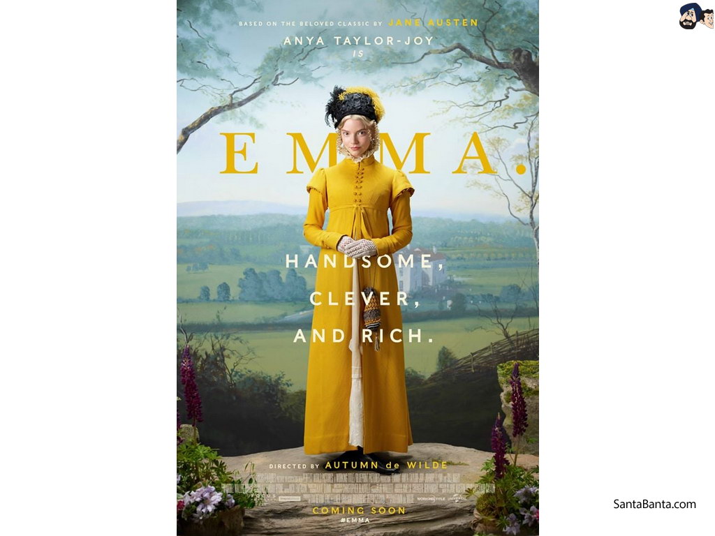 Anya Taylor Joy As Emma - Emma Movie Poster 2020 - HD Wallpaper 