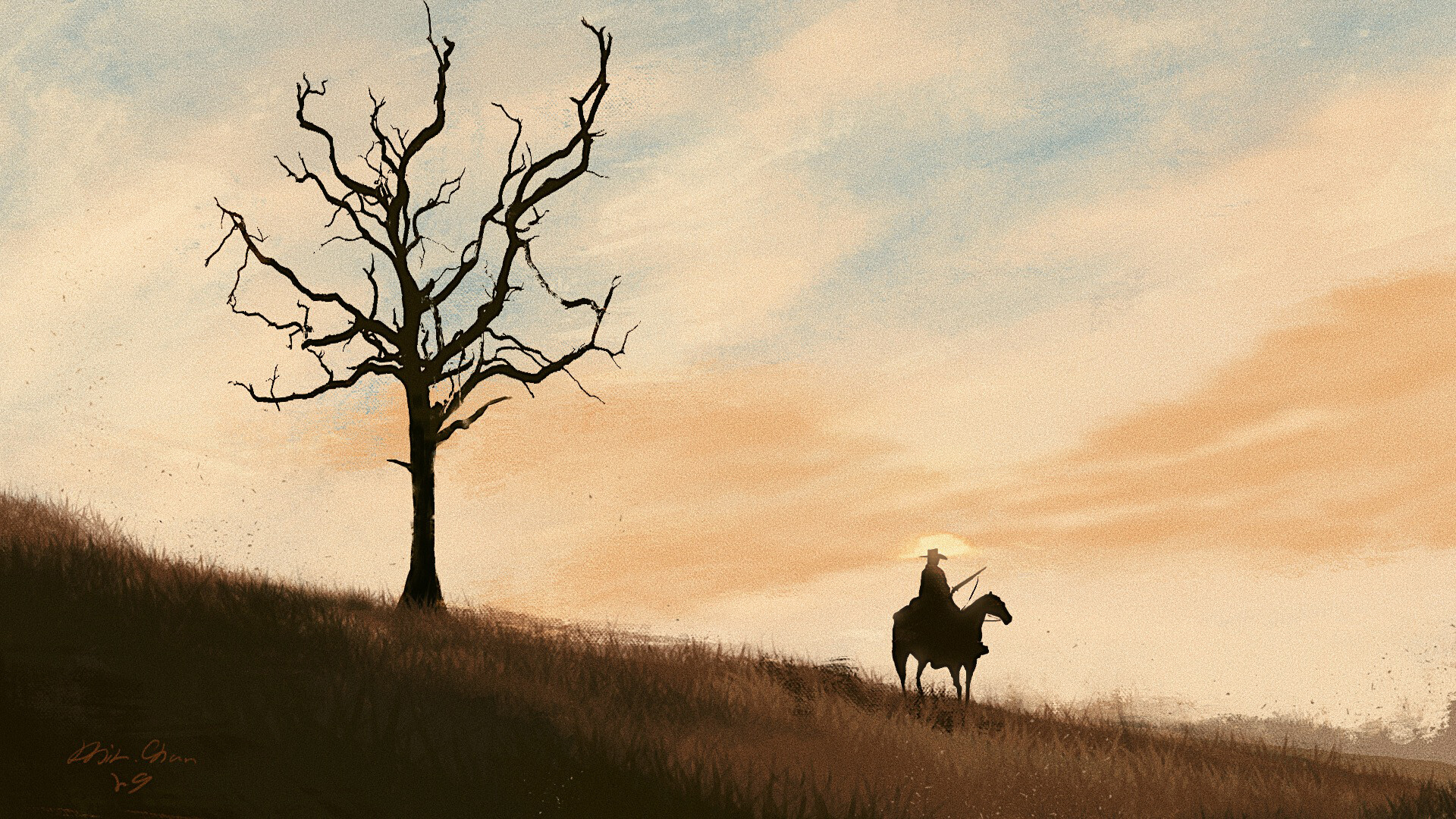 Silhouette - HD Wallpaper 