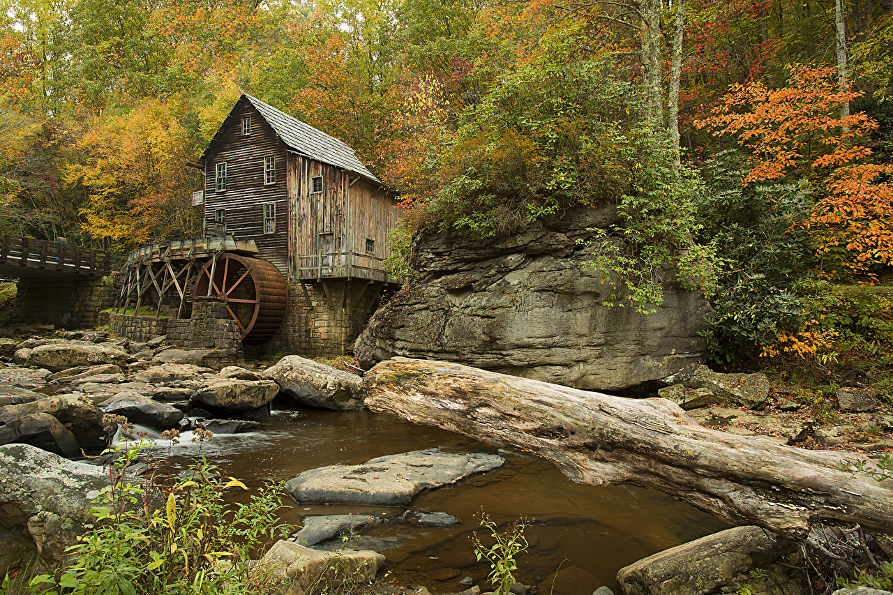 Babcock State Park, Glade Creek Grist Mill - HD Wallpaper 