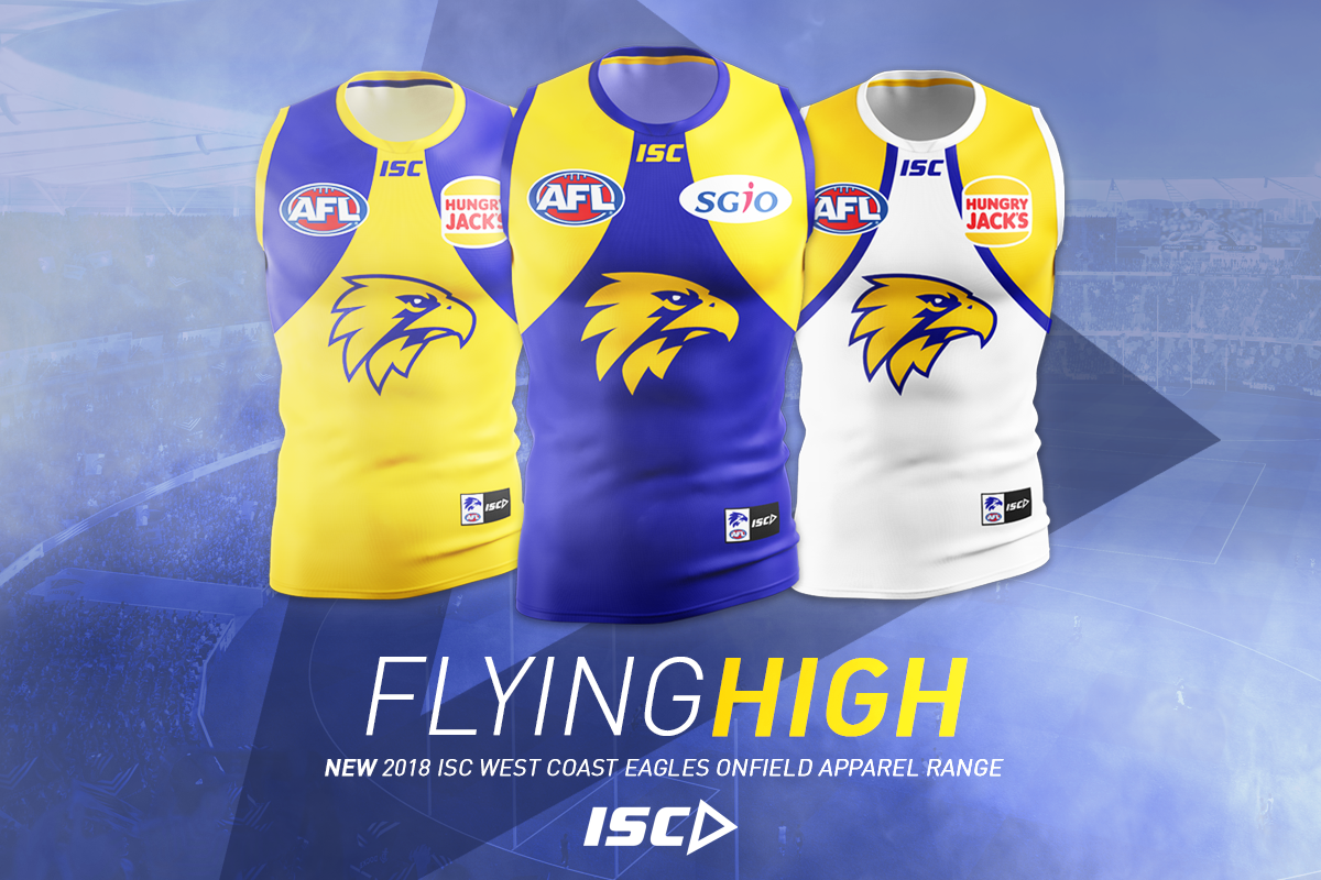 West Coast Eagles Wallpaper - West Coast Eagles 2018 Jersey - HD Wallpaper 