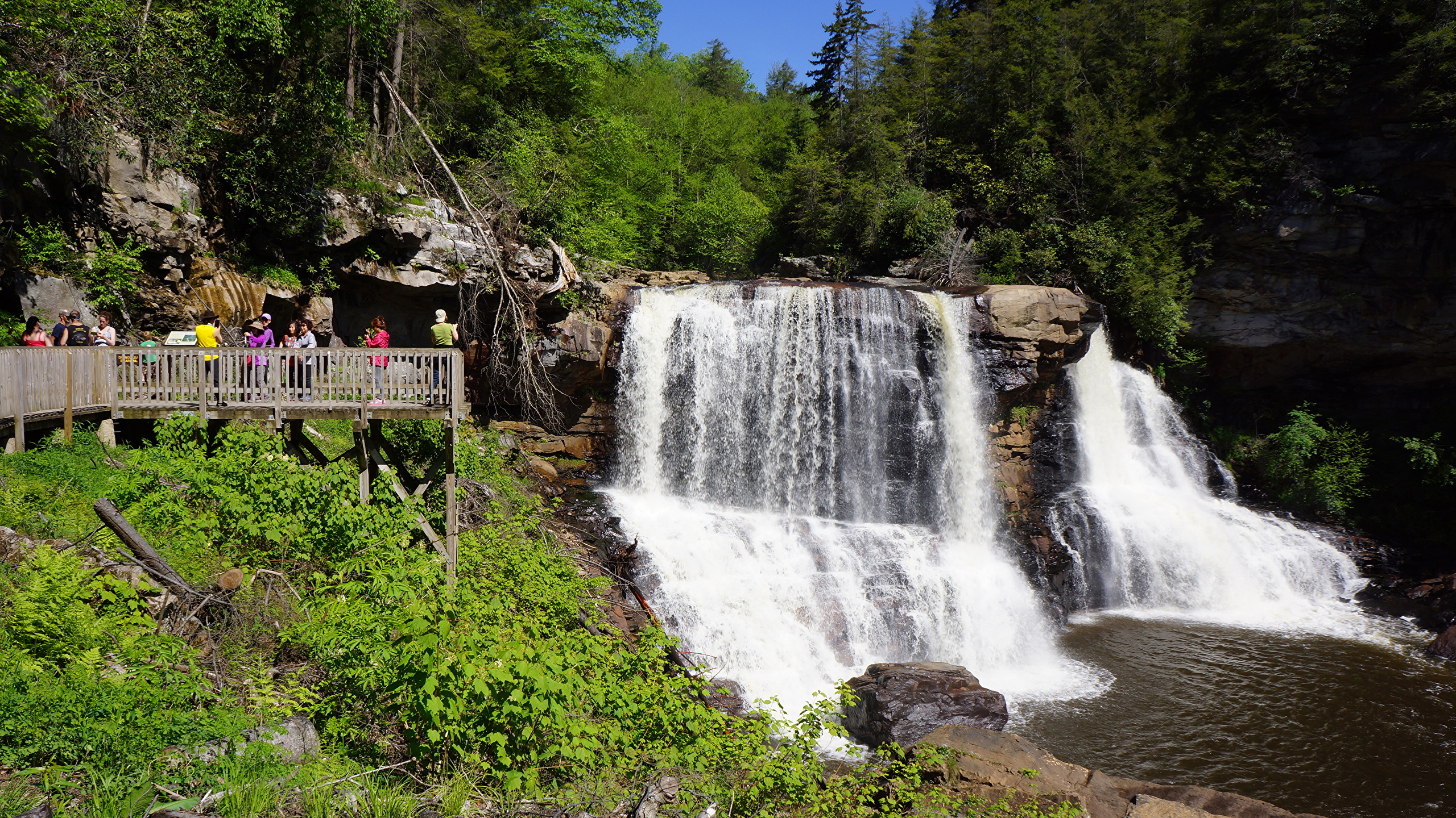 Waterfall - HD Wallpaper 