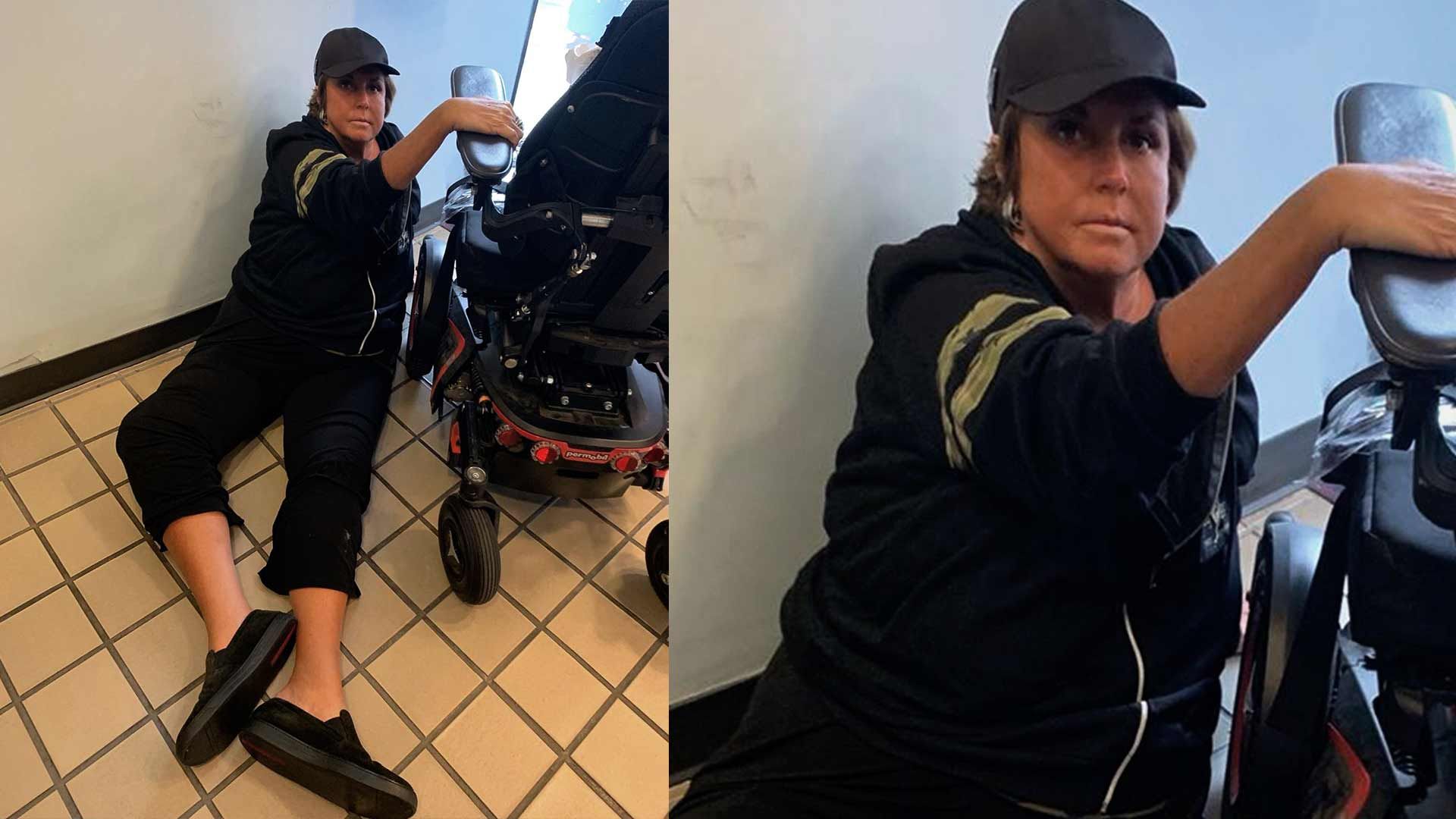 Abby Lee Miller In A Wheelchair - HD Wallpaper 